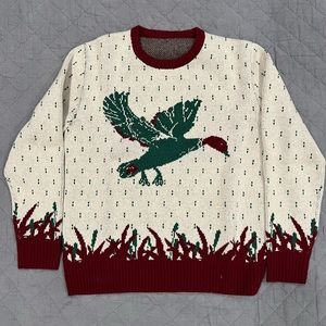 L.L. Bean x Todd Snyder, Crewneck Heritage Sweater, Fair Isle (Size M)